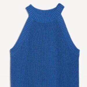 Old Navy Blue Sleeveless Sweater